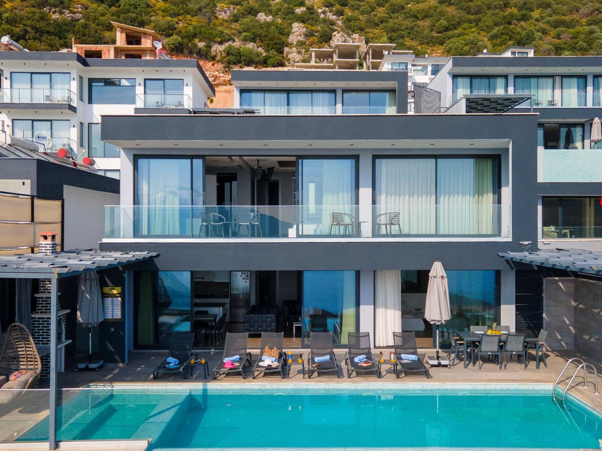 קס Kalkan Villa Beauty Honeymoon מראה חיצוני תמונה