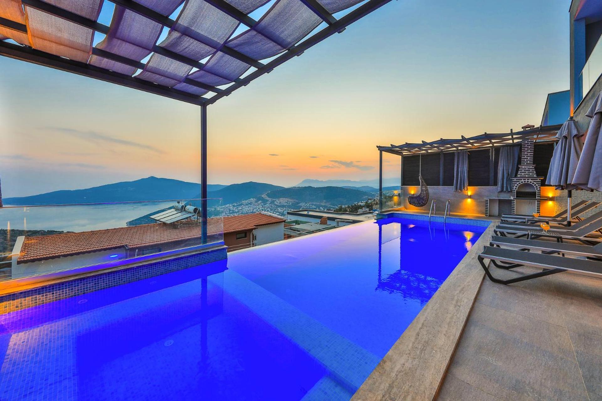קס Kalkan Villa Beauty Honeymoon מראה חיצוני תמונה